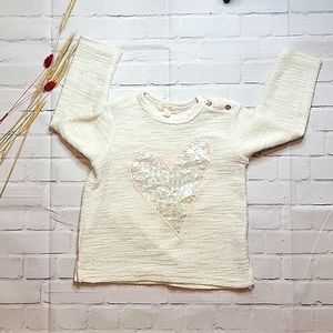 2T Jessica Simpson Sequined Sweater